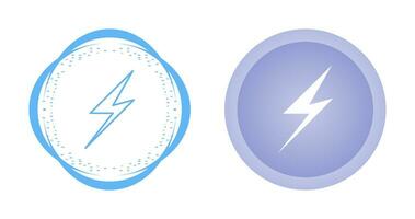 Lightening Vector Icon