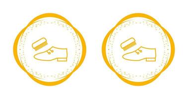 Shoe Polishing Vector Icon