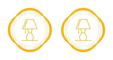 Table Lamp Vector Icon