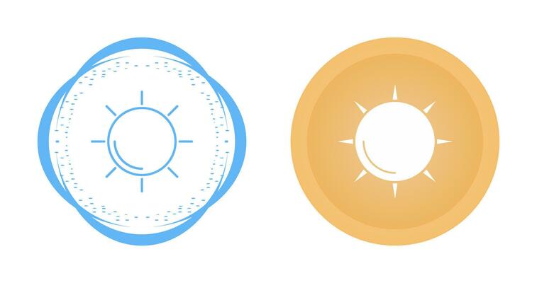 Sun Vector Icon