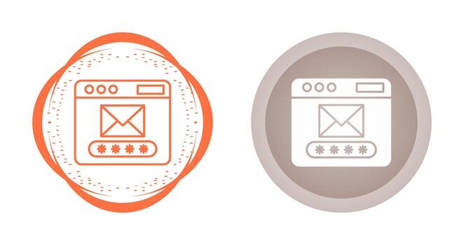 Mail Code Vector Icon