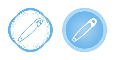 Safety Pin Vector Icon