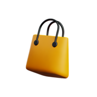 Tasche Tasche 3d Rendern Symbol Illustration png