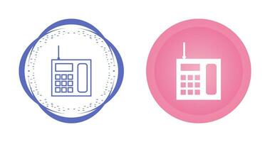 Wireless Landline Phone Vector Icon