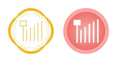 Mobile Signal Strength Vector Icon