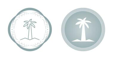 Coconut Tree Vector Icon