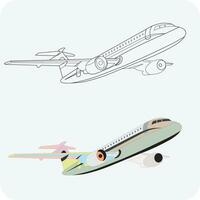 Air Plane vector eps