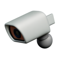 cctv 3d renderen icoon illustratie png