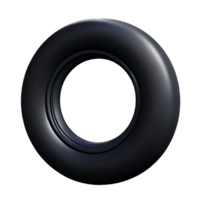 tire 3d rendering icon illustration png