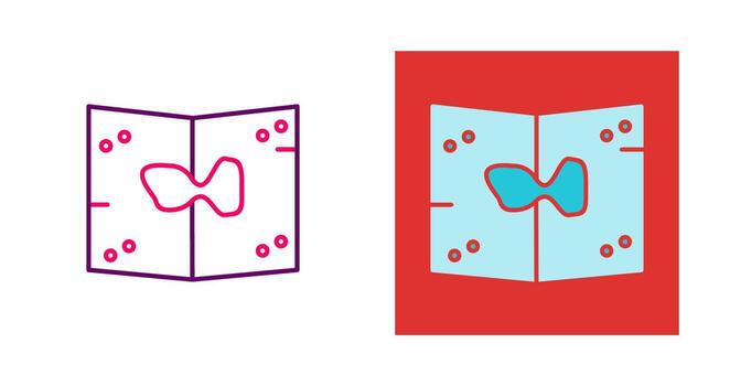 icono de vector de mapa