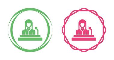 Lectern Vector Icon