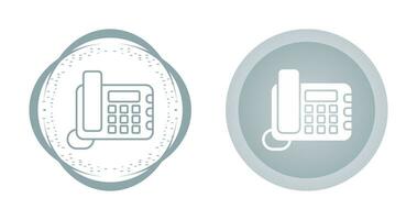 Land Line Phone Vector Icon