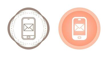 Smartphone mail Vector Icon