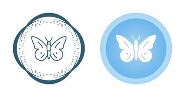 icono de vector de vuelo de mariposa