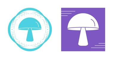 Single Mushroom Vector Icon