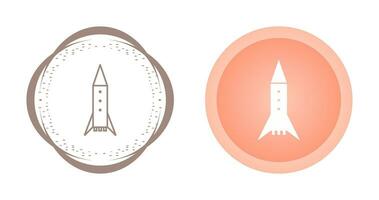 Space Rocket Vector Icon