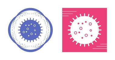 bacterias en icono de vector de diapositiva