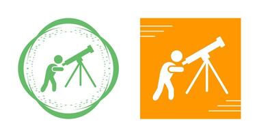 Adjusting Telescope Vector Icon