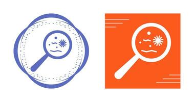 Magnified Bacteria Vector Icon