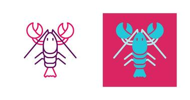 Lobster Vector Icon