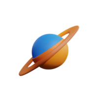 Solar- System 3d Rendern Symbol Illustration png