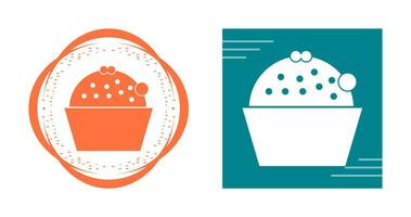 Cup Cake Vector Icon