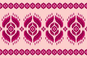 Carpet ethnic tribal pattern art. Ethnic ikat seamless pattern. American, Mexican style. vector