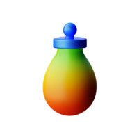 salt 3d rendering icon illustration png