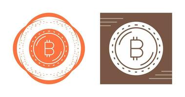 Bitcoin Currency Vector Icon