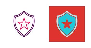 icono de vector de escudo