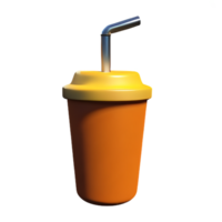 un soda 3d le rendu icône illustration png