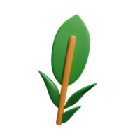 botanisch 3d Rendern Symbol Illustration png