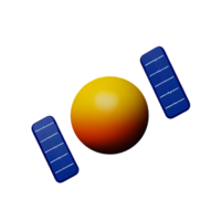 solare sistema 3d interpretazione icona illustrazione png