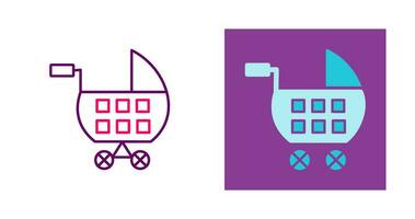 Stroller Vector Icon