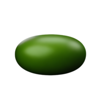 olive 3d le rendu icône illustration png