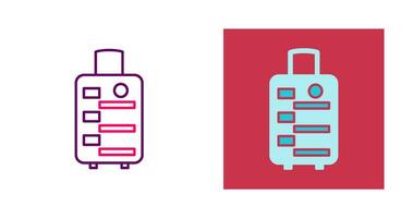 Luggage Bag Vector Icon