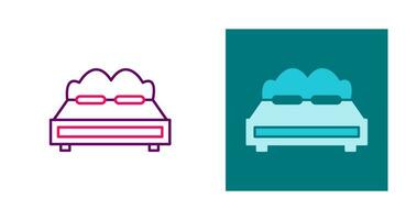 Double Bed Vector Icon