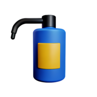 spray 3d tolkning ikon illustration png