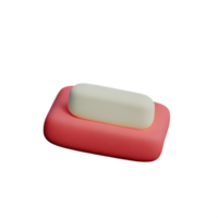 savon 3d le rendu icône illustration png