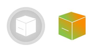 Cube Vector Icon