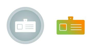 Identity Card Vector Icon