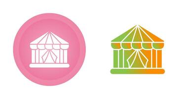 Circus Tent Vector Icon