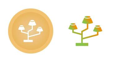 Lamps Stand Vector Icon