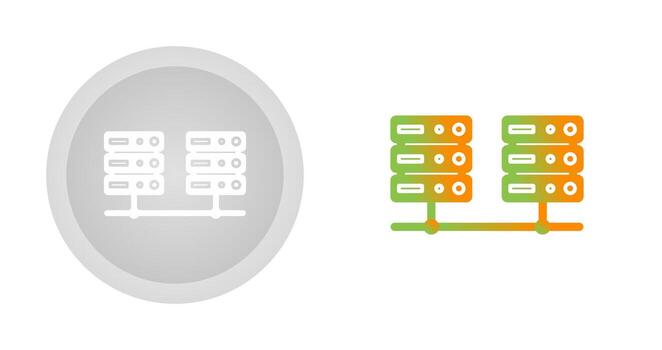 icono de vector de servidor