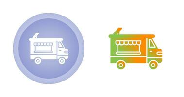 Bakery Truck Vector Icon