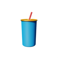 soda 3d rendering icon illustration png