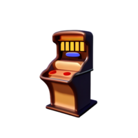 sleuf machine 3d renderen icoon illustratie png