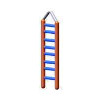 ladder 3d rendering icon illustration png