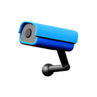 cctv 3d rendering icon illustration png