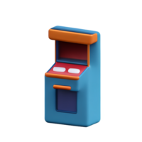 slot machine 3d rendering icon illustration png